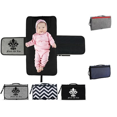 Baby Waterproof Portable Changing Pad Diaper Bag