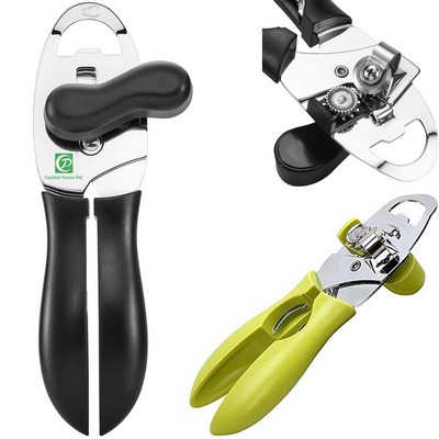 4 in 1 Manual Can Opener Multifunctional Heavy Duty Handheld Can Opener