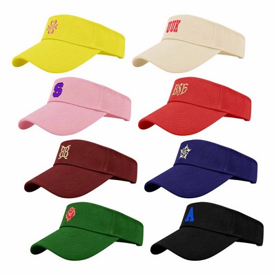 Embroidery Custom Sun Visor