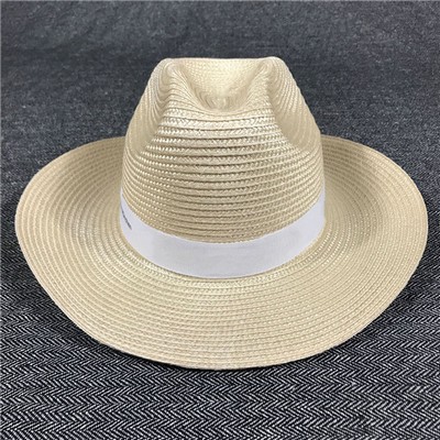 Paper Straw Cow Boy Hat