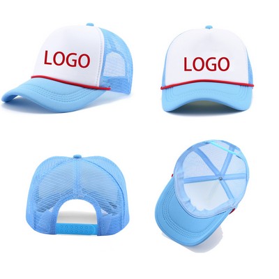 Baseball mesh panel Cap