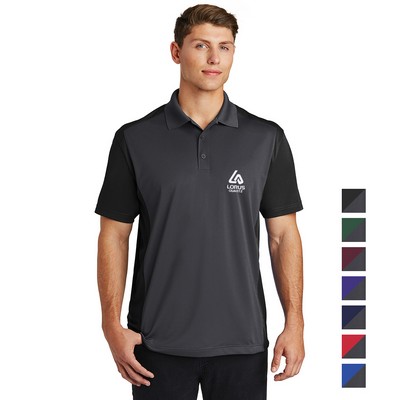 Sport-Tek® Colorblock Micropique Sport-Wick® Polo