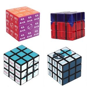 Custom 3x3x3 Cube Full Stock Magic Cubes