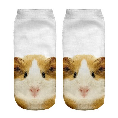 Low Cut Unisex Short Socks - Hamster