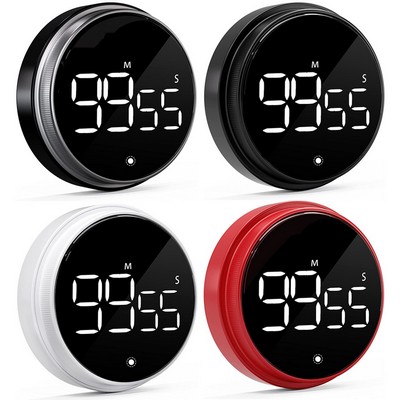 LED Display Magnetic Countdown Countup Timer