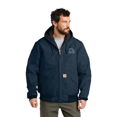 Carhartt ® Quilted-Flannel-Lined Duck Active Jac