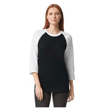 American Apparel® CVC Unisex Raglan T-Shirt