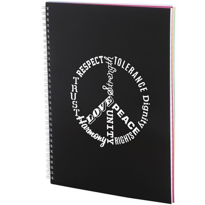 8.5'' x 11'' FSC® Mix Remark 5-subject Notebook