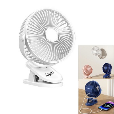 Electronic Desk Fan With Clamp