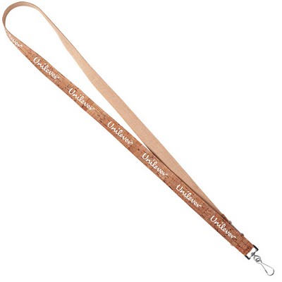 3/4" Natural Cork Fast Track Lanyard