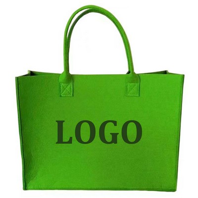 Large Felt Tote Bag