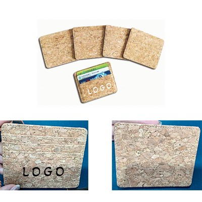 Cork Wallet Credit Card Holder