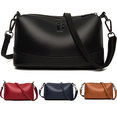 Genuine Leather Crossbody Bag