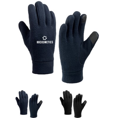 Polar Fleece Thermal Touchscreen Gloves