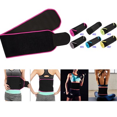 Men Women Extra-Wide Compression Waist Trimmer Belt