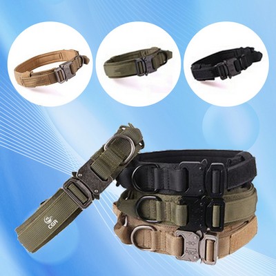 Robust Nylon Tactical Pet Collar