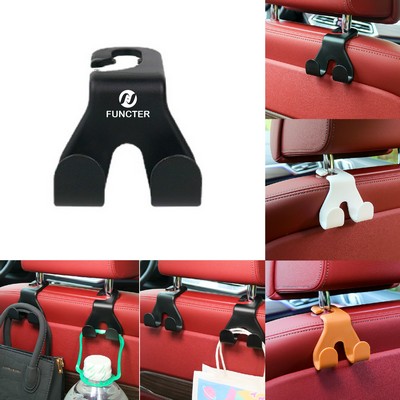 Car Seat Headrest Hook Durable Hanger Storage Holder for Car Headrest Purse Hook