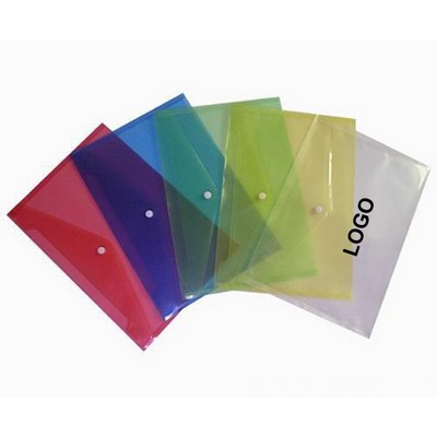 Transparent A4 Zipped PVC Document Pouch