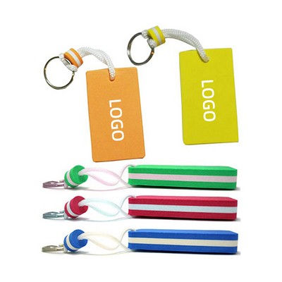 Foam Floating Keychain Oval Float Key