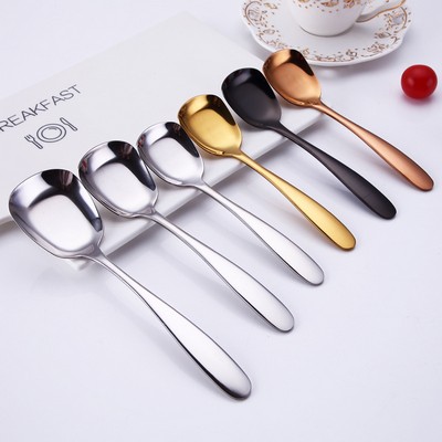 New Creative Thicken Stainless Steel Coffee Spoon