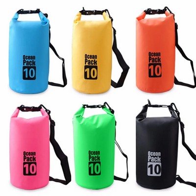 10L Beach Bucket Bag Rafting Dry Bag