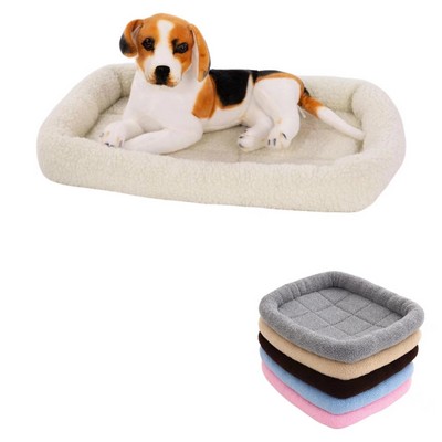 Fleece Pet Mat Bed