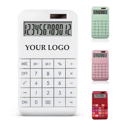 12 Number Display Automatic Shutdown Desktop Calculator