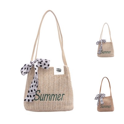 Summer Straw Tote Bags