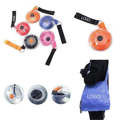 Small Disc Folding Shopping Bag