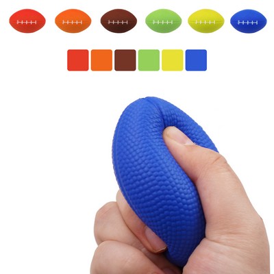 Pu Rugby Shape Stress Foam Sport Ball