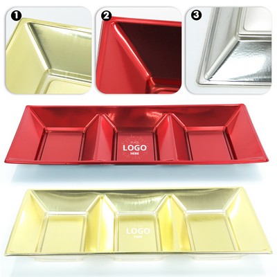 Disposable Multi-Compartment Plates