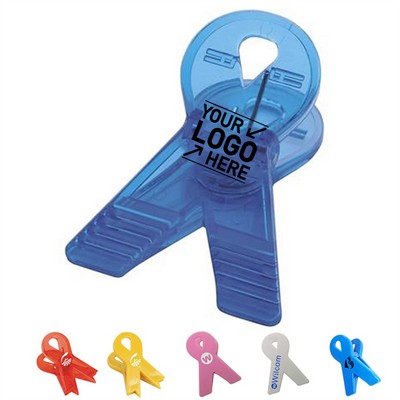 Ribbon Shape Magnetic Memo Clip