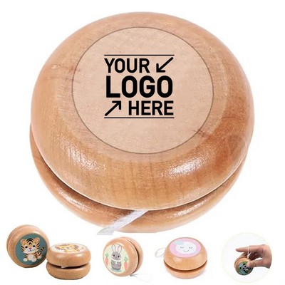 Classic Wooden Yo-Yo Ball for Endless Fun and Skill-Building