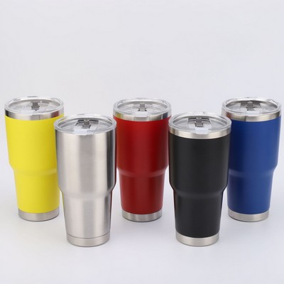 30Oz Double Wall Stainless Steel Travel Tumbler