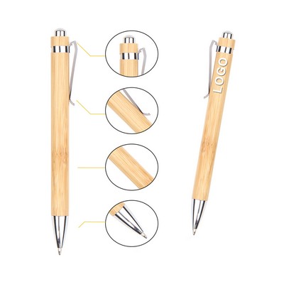 Bamboo Eco-Friendly Ballpoint Pen