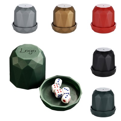 Diamond Shaped Dice Cup