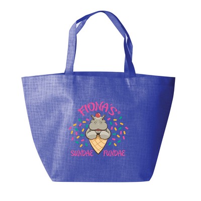 Shopper Tote - Full Color Transfer (20" x 13" x 8")