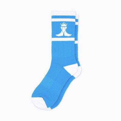 Woven Nylon Athletic Crew Socks (Athletic Socks)