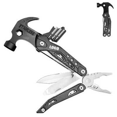 Stainless Steel Hex Wrench Hammer Pliers Multi Tool