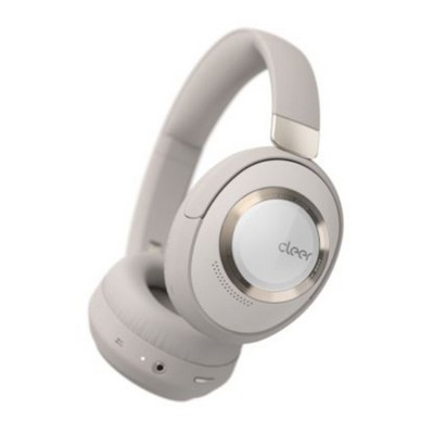 Cleer Audio Alpha Wireless Bluetooth Headphones With Microphones, White