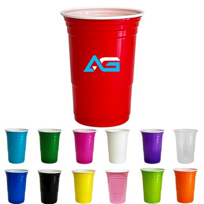 16 oz Disposable Plastic Party Cups