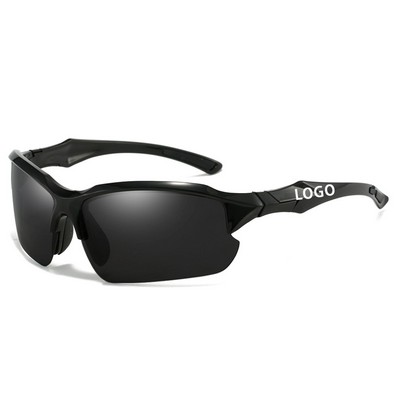 Sports Semi - Rim Polarized Sunglasses