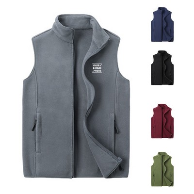 Full-Zip Polar Fleece Vest