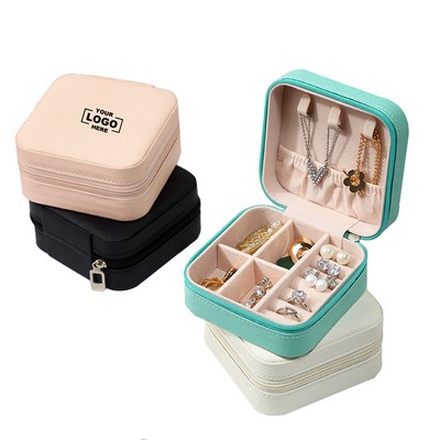 Portable Travel Jewelry Organizer Case