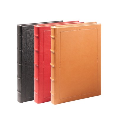 Small Lined Page Writing Journal W/ Synthetic Leather Hardcover