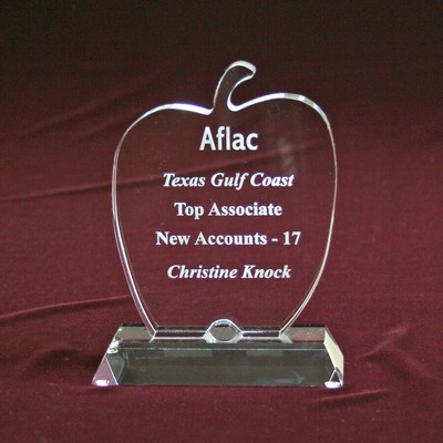 Apple Award w/Base (5"x6 3/4")