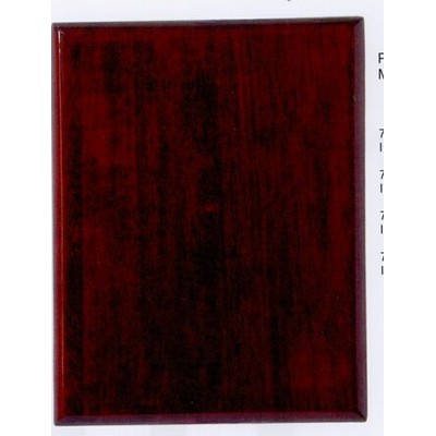 Rosewood Piano Finish Wood Plaque (8"x10")