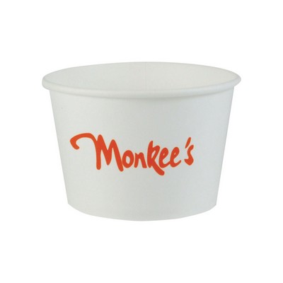 8 Oz. White Paper Dessert Cup (Petite Line)