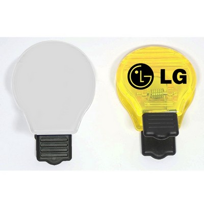 Light Bulb Magnetic Memo Clip (6 Week Production)