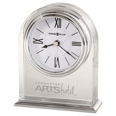 Howard Miller Optica Crystal Arched Table Clock